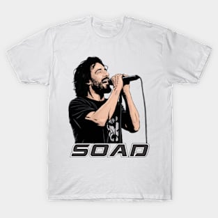 SERJ TANKIAN SYSTEM OF A DOWN BAND T-SHIRT T-Shirt